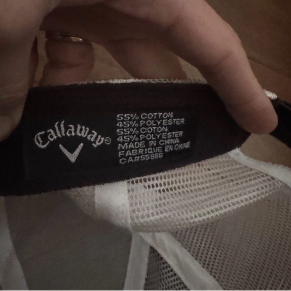 Callaway 1982 California Original Carlsbad CA White Golf Hat excellent condition - Picture 6 of 8